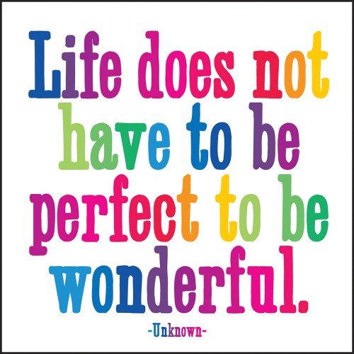 life perfect wonderful magnet